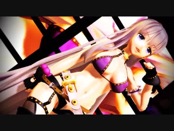 【MMD】ちょっと痴女っぽいBBペレちゃんでApple Pie