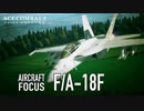 「F/A-18F紹介PV」「エースコンバット7 ACE COMBAT 7  SKIES UNKNOWN」Game Feature Briefing #4 Aircraft 「F A-18F」