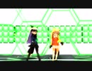 【MMDけもフレ】キタキツネとギンキツネ
