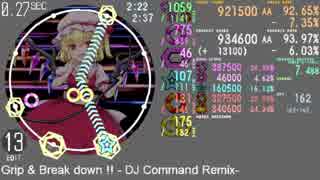 【創作譜面】(13)Grip ＆ Break down !! - DJ Command Remix-