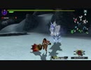 【テスト投稿】mhxx 集会所下位☆３ 古龍キリン戦（雪山＜夜＞） 裸ハンマーぼっち縛り１／２