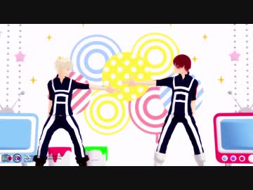 【MMDヒロアカ】ロキ【ツートップに互いを激励してもらった】