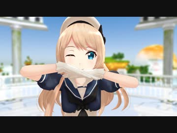 【MMD艦これ】ジャーヴィスに『四角い地球を丸くする』を踊ってもらった【MMD-PVF5】