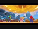 【World2-1】【マリオ+ラビッツキングダムバトル実況】初見プレイで完全攻略を目指す！