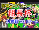 [スプラ2]組長杯決勝VS Dチーム Jチーム魔法学生コウ視点[Vtuber]