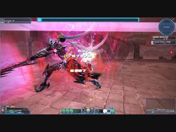 【PSO2】大技を中断してまでバリアを張りたいオメガ・マスカレーダくん