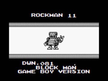 ロックマン11[ブロックマン]GBヴァージョン