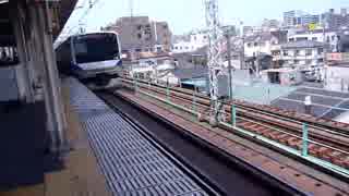 E531系が三河島を通過するだけの動画2