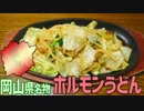 【岡山名物】ホルモンうどんを作って食べよう！
