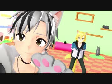 【にじさんじMMD】すーぱーぬこになりたい【猫耳+鈴木勝☪卯月コウ】
