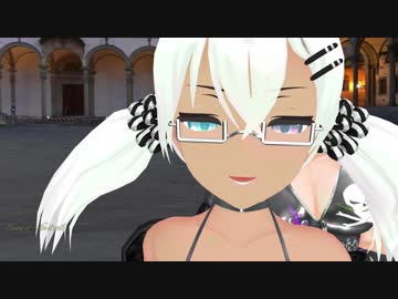 【MMD】On the floor(MMDオリキャラ　メガネっ子）　再UP