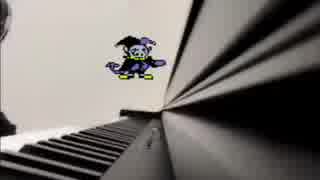 【DELTARUNE】The world Revolving を弾いてみました(ジェビル戦)(耳コピ)
