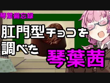 【琴葉備忘録】肛門型チョコをダイマする琴葉茜【VOICEROID+】