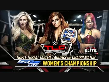 【WWE】TLC 2018 SD女子王座戦 full