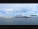 ある日の桜島（その１０３）＜そこそこの噴火を旧木材港から眺める＞