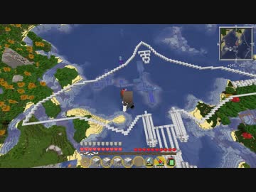 【Minecraft】メイドの村とオッサン工業 ～果ては宇宙へ  Part17