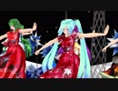 【GUMI_初音ミク】magical☆holynight【MMD】
