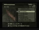 PS2  メタルギア　ソリッド3　サブシスタンス　ツチノコ捕まえた
