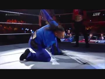 【WWE】セス・ロリンズ vs 中邑真輔 Survivor Series 2018