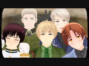 【APヘタリア人力紅白R遅刻組】脱法ロック【人力+ＭＭＤ】