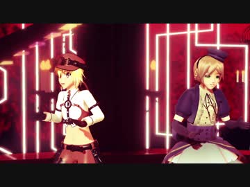 【MMDオリキャラ】モモギンさんとアイオライトちゃんでブリキノダンス