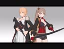 【MMDアズレン】ジャン・バールとグローザでGLIDE【MMDドルフロ】