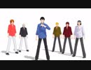 【ペダルMMD】　荒北が　後輩+α　引き連れて歌ってみた