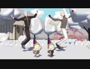 【MMD刀剣乱舞】金の聖夜霜雪に朽ちて【刀犬源氏】