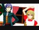 【MMD】クリスマスカラーの時報ちゃんと時報くんで「君の彼女」