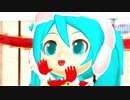 【MMD】サンタ姿のねんどろいどミクさんで「四角い地球を丸くする」
