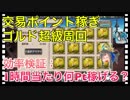 【クリプトラクト】交易ポイント稼ぎ⭐️ゴルド超級周回‼️効率検証：1時間当たり何Pt稼げる？【クリプト】