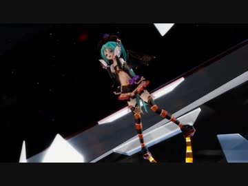 【MMD】「愛言葉Ⅲ」（ハロウィンあぴミク）1080p
