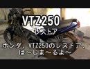 VTZ250　レストア　その1（現状確認）