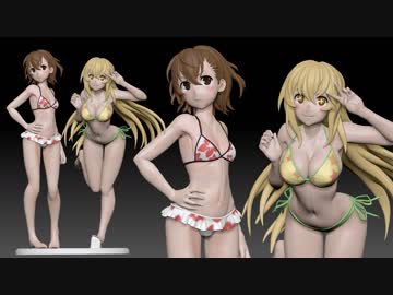 とある科学の超電磁砲の食蜂操祈のフィギュア制作(ダイジェスト版）