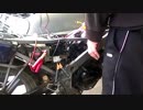 VTZ250　レストア　その6（エンジン始動確認、フレーム塗装）