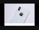 iPhone全機種対応logoシールおしゃれカスタムシール絵柄可愛い和食おにぎり握り飯ステッカー デコ寿司萌えロゴたこ焼きiPhoneXSMAX/XR/XS/X/8PLUS/7/6Sアイフォン