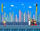 ROCKMEN R2　OPステージ　同人アクションゲーム