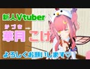 【ばーちゃる妖精】新人Vtuber華月 こけです【バーチャルキャスト】