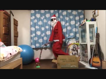 (：​D)|サンタが街にやってくる 踊ってみた￣|＿​
