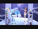 【MMD】アイちゃんアカリちゃんシロちゃんとミクちゃんにスターナイトスノウを踊ってもらいました