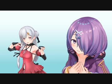【アイドル部MMD】夜桜たまちゃんと木曽あずきちゃんにマトリョシカを踊ってもらった