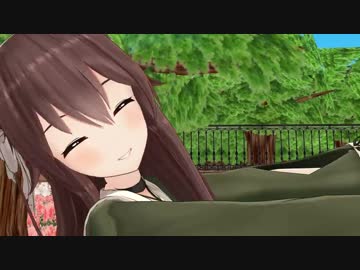 【MMD】八重沢なとり・神楽すず・ヤマトイオリでリアルワールド【人類は衰退しました】