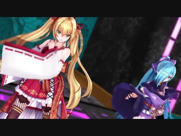 【アイドル部MMD】いろは・イオリでGLIDE