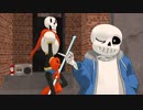 【MMD】著作権的にやべー場所だったから移動した【Undertale】