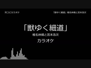 【耳コピ カラオケ】 「獣ゆく細道」 椎名林檎 & 宮本浩次