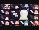 【MMD】電脳少女シロとアイドル部で[A]ddiction【.LIVE】