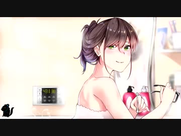 【バイノーラル6音】香苗先輩とお風呂で耳かきボイス【イヤホン推奨】