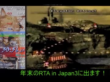 【TS録画】海外版スーパードンキーコング(Donkey Kong Country) RTA 101% 46:50 【生声入り】