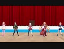 アイドル部５人でダイレンジャー名乗りパロ【アイドル部MMD】