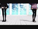 【MMD】神楽すずと木曽あずきでハッピーシンセサイザ【1080P】